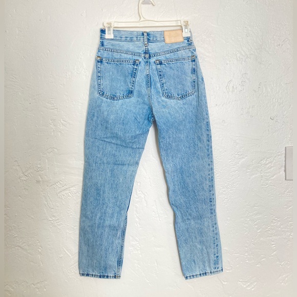 FINAL ClearOut! Everlane The 90s Stonewash Cheeky Jean Organic Cotton, 23 Crop - Picture 2 of 7